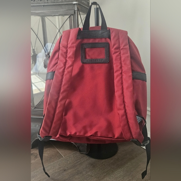 EUC BURBERRY BACKPACK IN RED - Picture 7 of 10